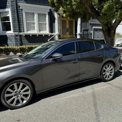 Chevron - Mazda after a clay wax, Shineology Strawberry Ca