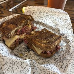 Baja Grill - Rueben Sandwich with corned beef cooked in house. Excellent!