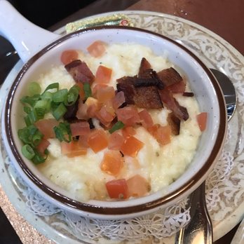 Another Broken Egg Cafe - GRITS!! Do yourself a favor and get this!! - Breakfast & Brunch Near Me - Houston, Texas