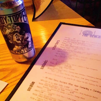 The Bench - Heady in the can - Pizza Near Me - Stowe, Vermont The Bench - Heady in the can - Pizza Near Me - Stowe, Vermont