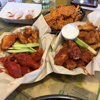 Fire On The Mountain - Cilantro lime, bourbon chipotle, raspberry habanero and Kickback. - Chicken Wings Near Me - Denver, Colorado Fire On The Mountain - Cilantro lime, bourbon chipotle, raspberry habanero and Kickback. - Chicken Wings Near Me - Denver, Colorado