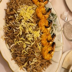 Afghan Grill - Shrimp Kabob