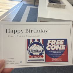 Hanseen Orthodontics - Bday treat. So thoughtful and sweet
