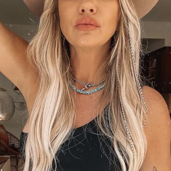 Eye Candy Lash Studio - Festival Hair! Using only authentic rooster feathers that you can wash, dry, curl, straighten and last 3 months. - Eyelash Service Near Me - St. Petersburg, Florida