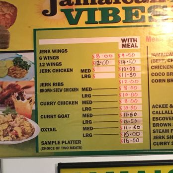 Jamaican Vibes Restaurant - Menu - Caribbean Near Me - Mobile, Alabama Jamaican Vibes Restaurant - Menu - Caribbean Near Me - Mobile, Alabama