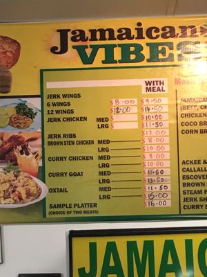 Menu photo 2 Jamaican Vibes Restaurant Mobile, AL Menu photo 2 Jamaican Vibes Restaurant Mobile, AL