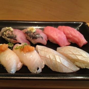 Nishino - Chutoro, flounder, mackerel and kampachi - Sushi Bars Near Me - Seattle, Washington Nishino - Chutoro, flounder, mackerel and kampachi - Sushi Bars Near Me - Seattle, Washington