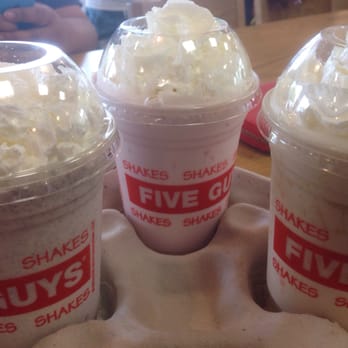 Five Guys - Oreo, strawberry, and PB - Burgers Near Me - Mililani, Hawaii