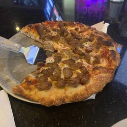 Sausage pizza