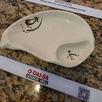 O-Dai-Ba - Plate setting - Japanese Near Me - Rancho Cucamonga, California O-Dai-Ba - Plate setting - Japanese Near Me - Rancho Cucamonga, California