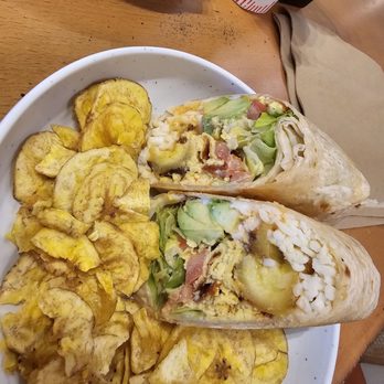 Vegan Cuban Cuisine - Breakfast burrito - Vegan Near Me - Miami, Florida