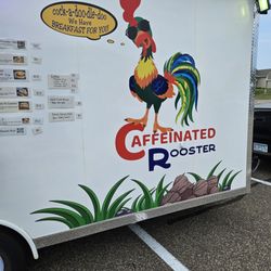 Caffeinated Rooster - Outside of trucj