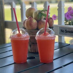 Lawson Peach Shed - Lawson's Peach Lemonade. A taste of its own.