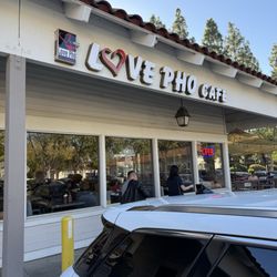 Love Pho Cafe - Entrance. In the shopping center with Smart and Final.