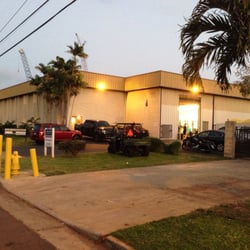 Alaka'i CrossFit - View from the street, use the fire hydrant as a landmark.