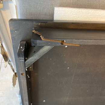 Living Spaces - Broken table delivered. - Furniture Stores Near Me - Irvine, California Living Spaces - Broken table delivered. - Furniture Stores Near Me - Irvine, California