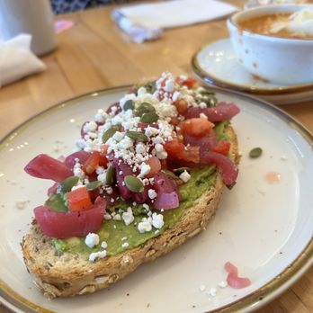 Three Birds Cafe - Single Avocado Toast - Cafes Near Me - Winter Garden, Florida