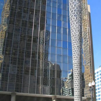 Harold Washington Social Security Center - Bat Column by Claes Oldenburg - Public Services & Government Near Me - Chicago, Illinois