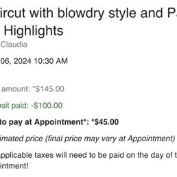 Fees expected per online booking $145. Fees charges after enforced toner $210. Fees expected per online booking $145. Fees charges after enforced toner $210.