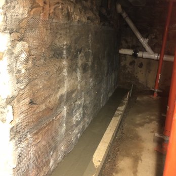Jamison Basement Waterproofing - In progress - Waterproofing Near Me - Oreland, Pennsylvania Jamison Basement Waterproofing - In progress - Waterproofing Near Me - Oreland, Pennsylvania
