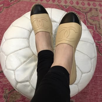 chanel espadrilles saks