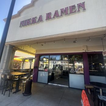 Nikka Ramen - Front entrance to restuarant - Ramen Near Me - Goleta, California