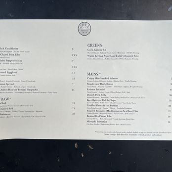 Goen Dining + Bar - Menu - Pan Asian Near Me - Kailua, Hawaii