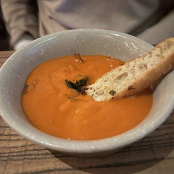 Trestle - early girl tomato soup - New American Near Me - San Francisco, California Trestle - early girl tomato soup - New American Near Me - San Francisco, California