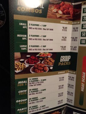 Menu photo 8 Wingstop Layton, UT