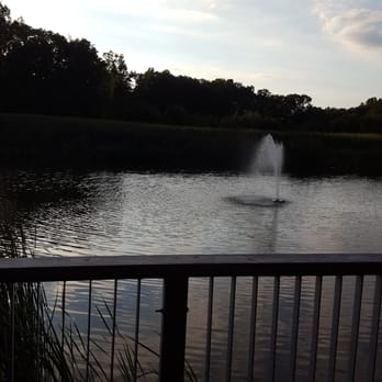 Firefly Grill - Outdoor seating by a pond and near the on-site farm is nice when weather permits. - Steakhouses Near Me - Effingham, Illinois