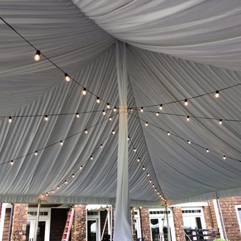 United Rent All - Pole tent liner with bistro lighting - Party Supplies Near Me - Hillsborough, New Jersey United Rent All - Pole tent liner with bistro lighting - Party Supplies Near Me - Hillsborough, New Jersey
