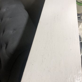 Pristine Cleaning - Did not wipe down this area that separates our bathroom sinks from our room. - Home Cleaning Near Me - Downey, California Pristine Cleaning - Did not wipe down this area that separates our bathroom sinks from our room. - Home Cleaning Near Me - Downey, California
