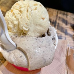 a scoop of ice cream a scoop of ice cream