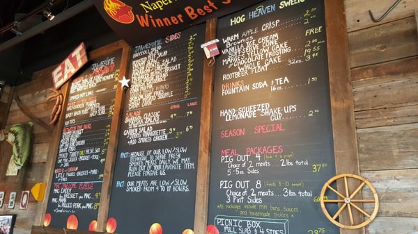 Menu photo 7 Sharko's BBQ Naperville, IL