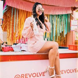 Amazing Pinatas - Custom Backdrop Decor for REVOLVE Clothing's Corporate Event by Amazing Pinatas