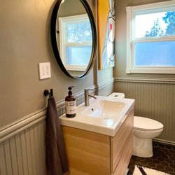 Torrez Tile Company - I love the black hex tile Brian installed.