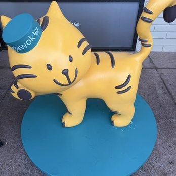 Tigawok - Their cat mascot 3 - Chinese Near Me - San Diego, California