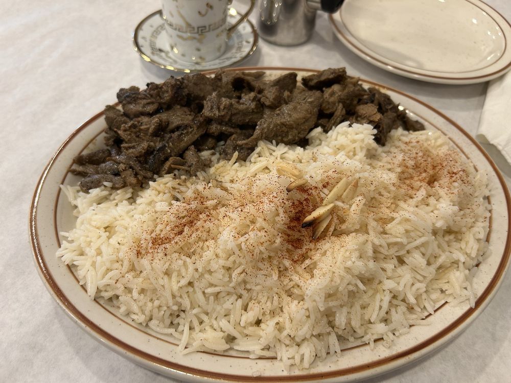 Food from Yaseen Kabob