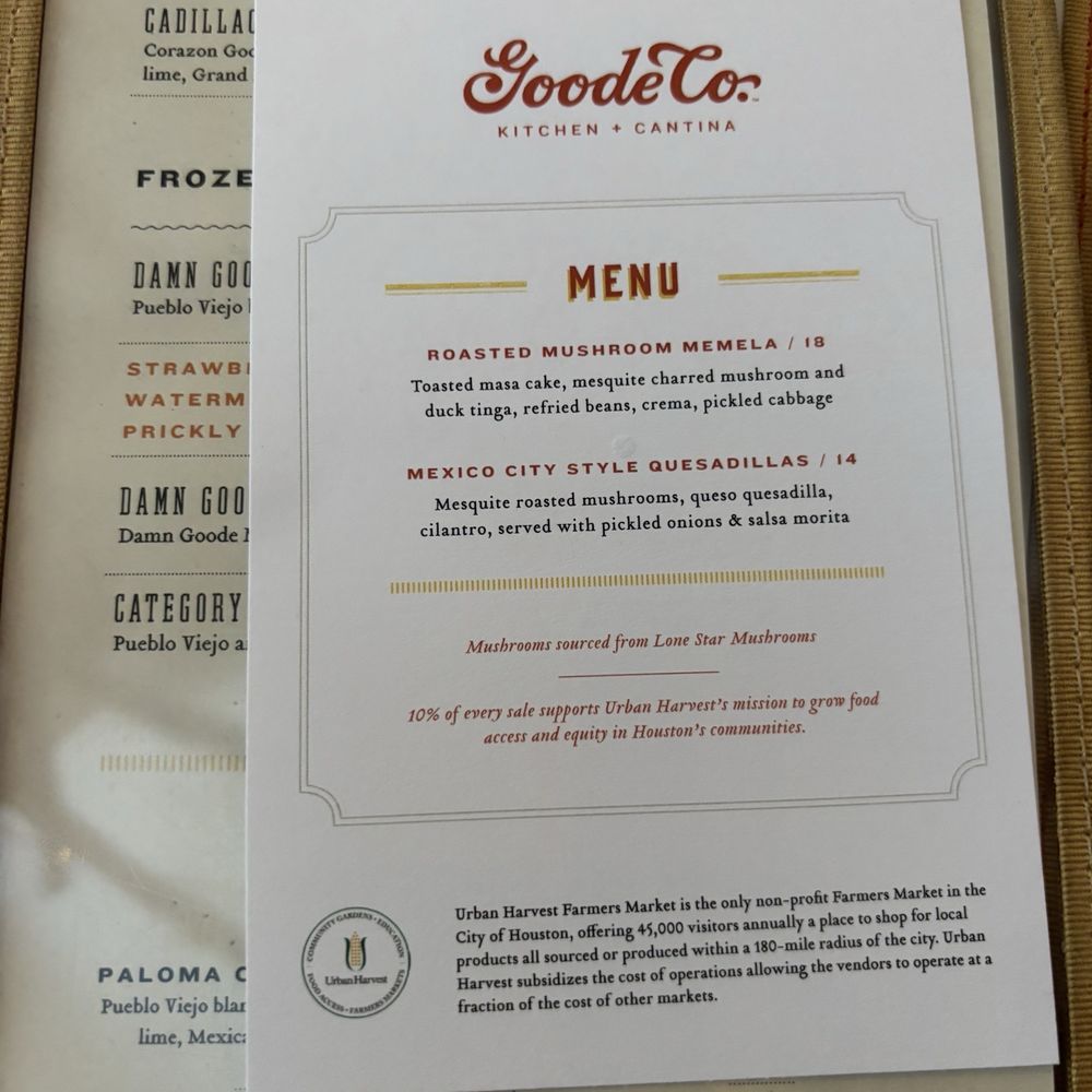 Goode Co. Kitchen & Cantina - Sept 2025 - Comfort Food Near Me - Houston, Texas Goode Co. Kitchen & Cantina - Sept 2025 - Comfort Food Near Me - Houston, Texas