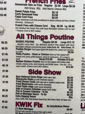 Menu photo 3 Bokies Drive In Malone, NY
