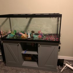 PetSmart Grooming - The tank and stand