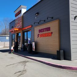 Dunkin' - Smallest DD I've ever been to! But neat and clean.