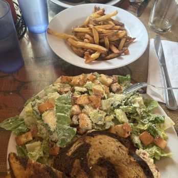 Crossroads Cafe - Tuna sandwich on spiral bread, side French Fries, Reuben sandwich. Side Cesar salad. - Cafes Near Me - Joshua Tree, California Crossroads Cafe - Tuna sandwich on spiral bread, side French Fries, Reuben sandwich. Side Cesar salad. - Cafes Near Me - Joshua Tree, California