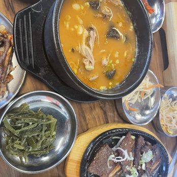 Coredam - Pork extension soup with Korean sausage - Korean Near Me - Beaverton, Oregon