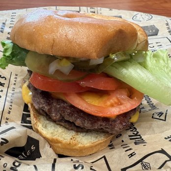 Wayback Burgers - Classic Burger - Burgers Near Me - Edmonton, Alberta