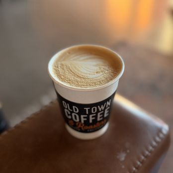 Old Town Coffee - Vanilla latte dbl shot - Coffee & Tea Near Me - Goleta, California Old Town Coffee - Vanilla latte dbl shot - Coffee & Tea Near Me - Goleta, California