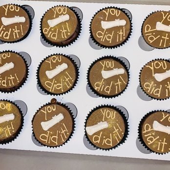 Senzational Bakery - Cupcake brownies for my daughters graduation party - Custom Cakes Near Me - Riverside, California