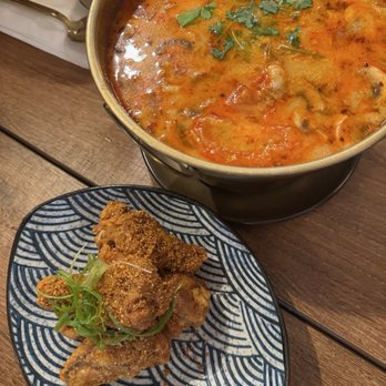 Mahasan - Tom yum and chicken wings - Thai Near Me - San Mateo, California Mahasan - Tom yum and chicken wings - Thai Near Me - San Mateo, California