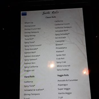 Xushi Ko - Menu on iPad. 2nd page of sushi rolls. - Japanese Near Me - Dearborn, Michigan Xushi Ko - Menu on iPad. 2nd page of sushi rolls. - Japanese Near Me - Dearborn, Michigan
