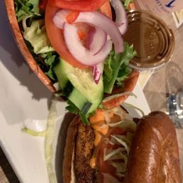 Blackened Salmon Sandwich